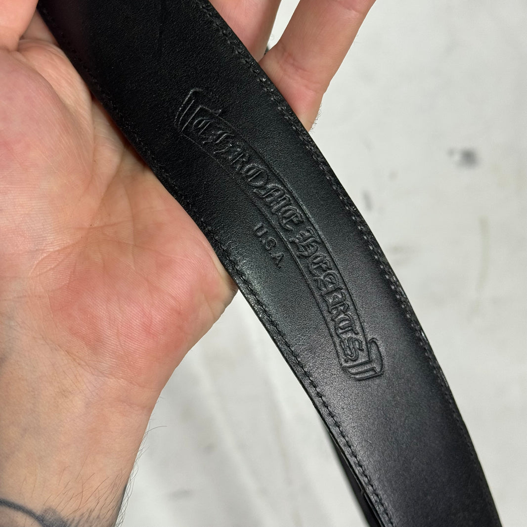 Chrome Hearts Black Gunslinger Belt
