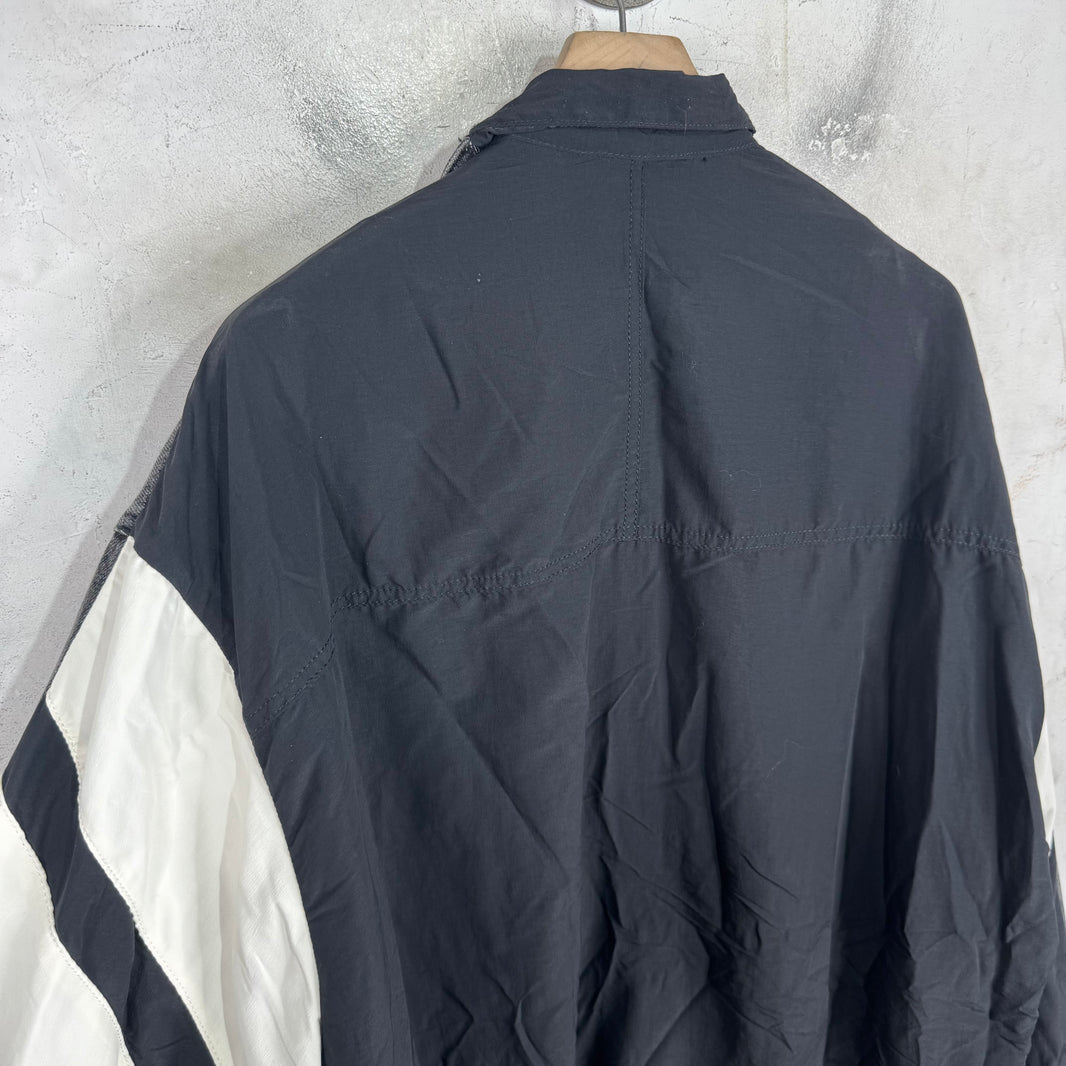 Balenciaga Hybrid Denim Track Jacket Sample