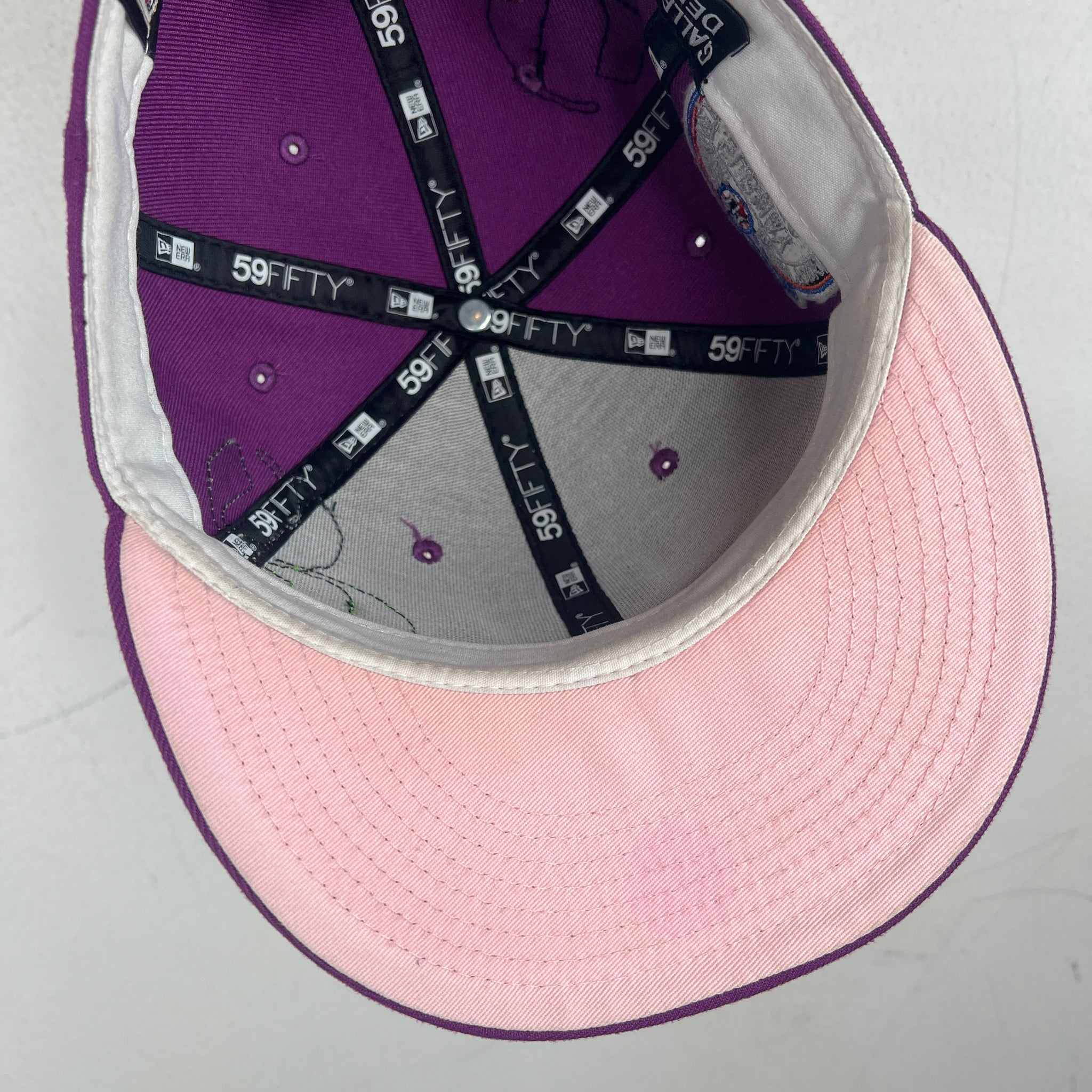 Gallery Dept NY Subway Series G Patch Purple Fitted Hat