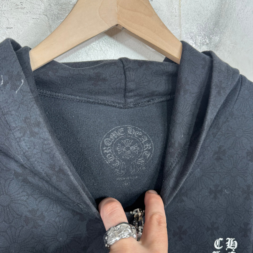 Chrome Hearts Monogram Plus Zip Hoodie