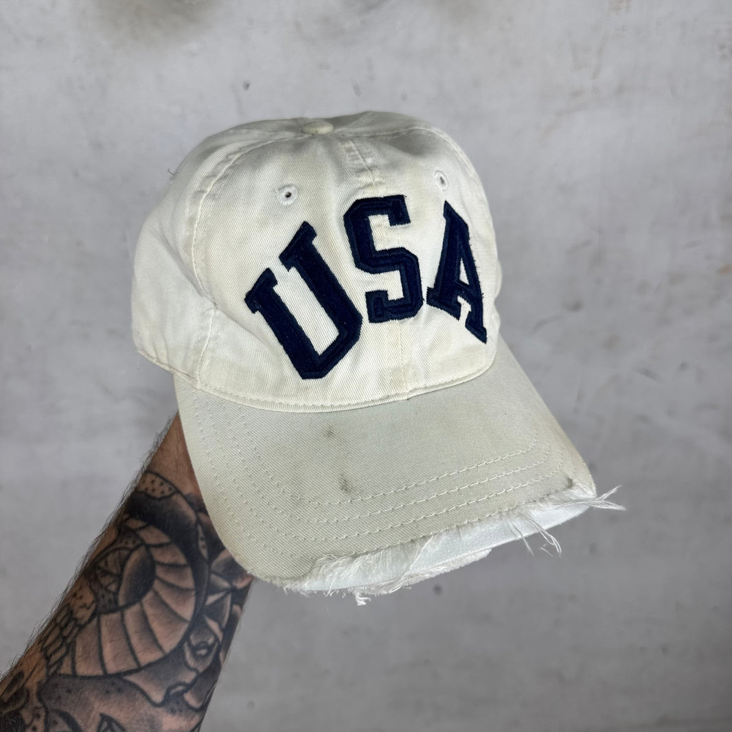 Ralph Lauren Smoked USA Fitted Hat