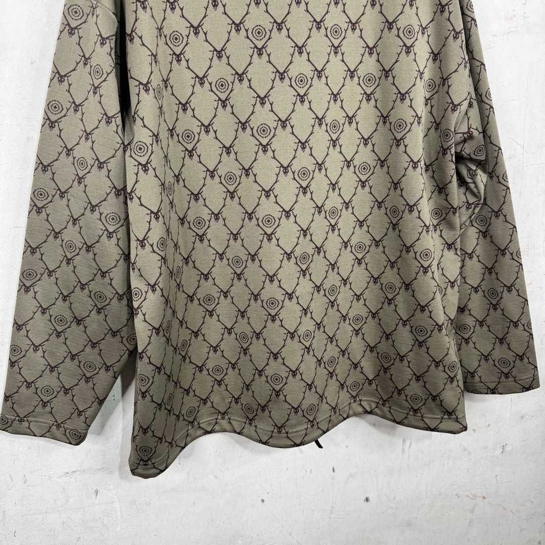 South2West8 V-Neck Logo LS Shirt