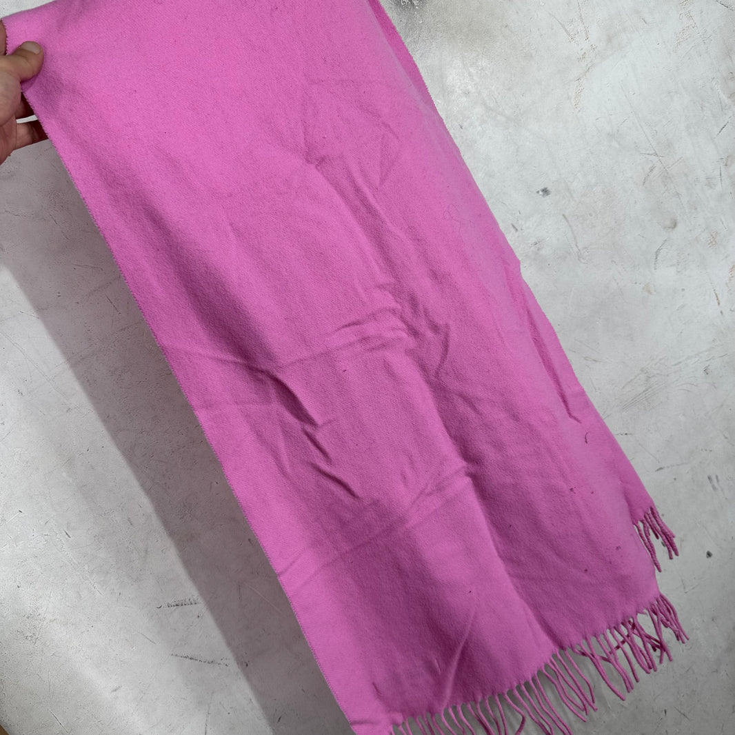 Acne Studios Pink Wool Scarf