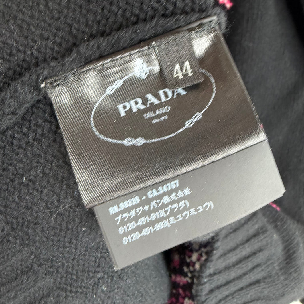Prada Lightning Heart Knit Sweater