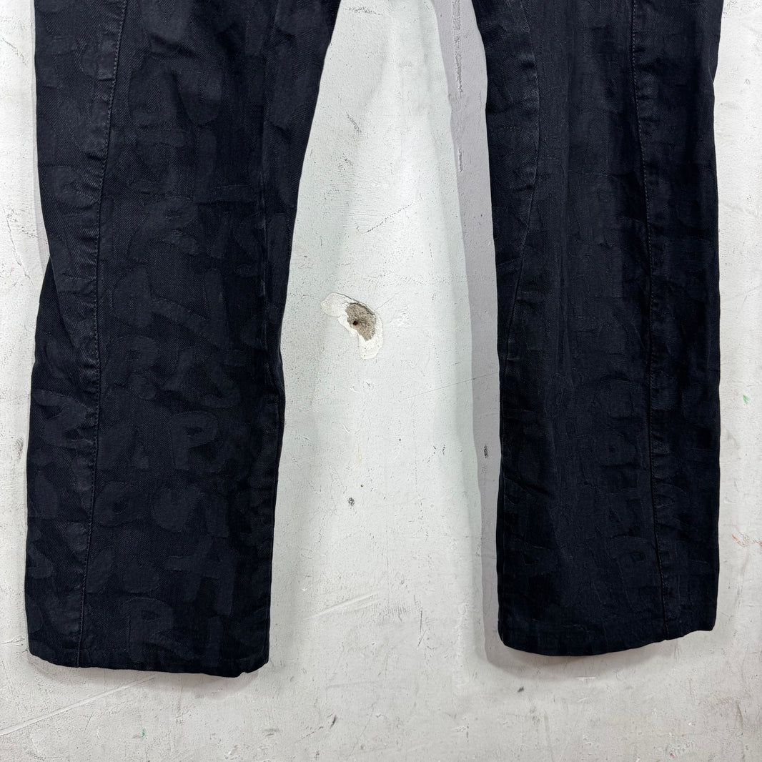 Louis Vuitton Sprouse Tonal Grafitti Jeans
