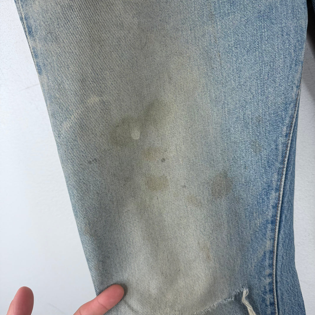 Vintage Levi's 501 Distressed Red Line Jeans