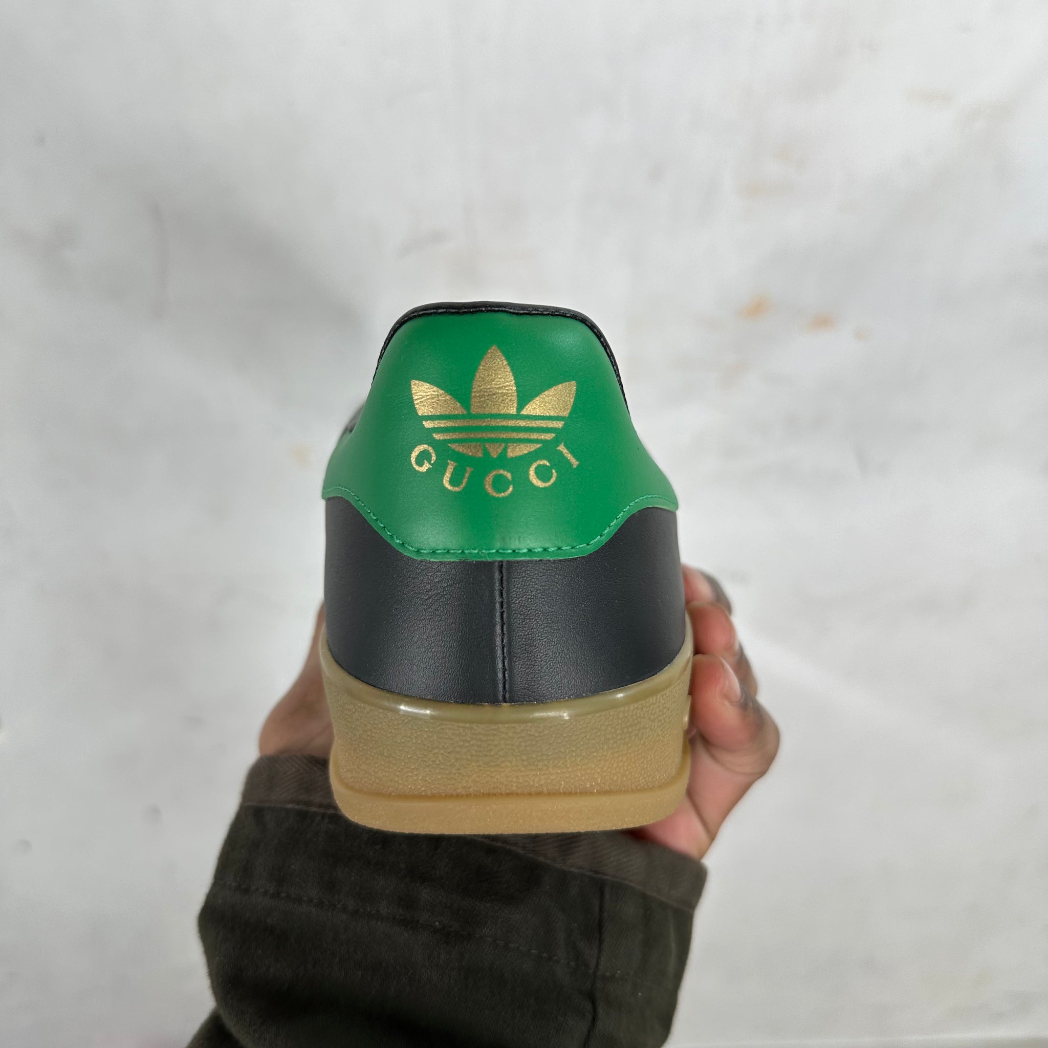 Gucci x Adidas Rasta Gazelle Trainers – www.Lukes.store