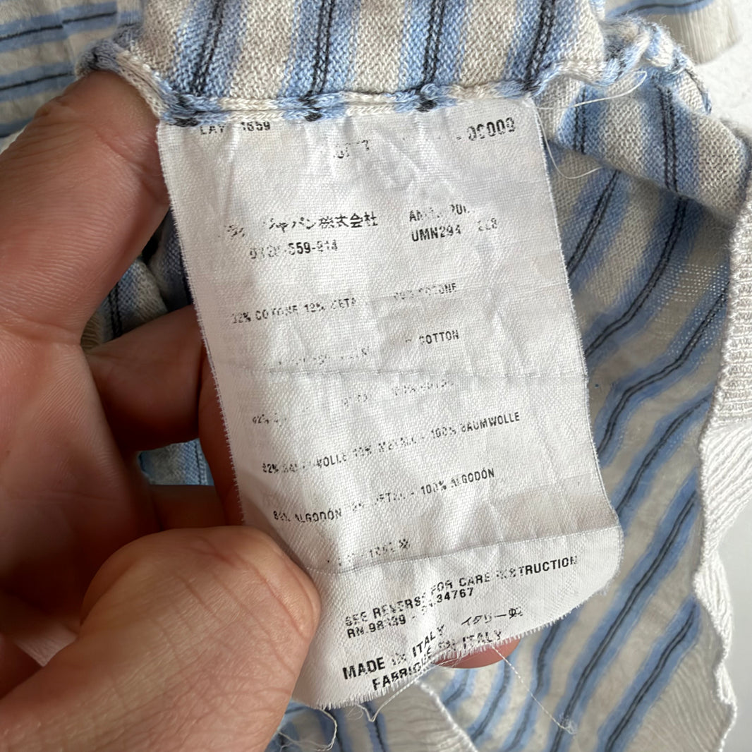 Prada Striped Polo Shirt