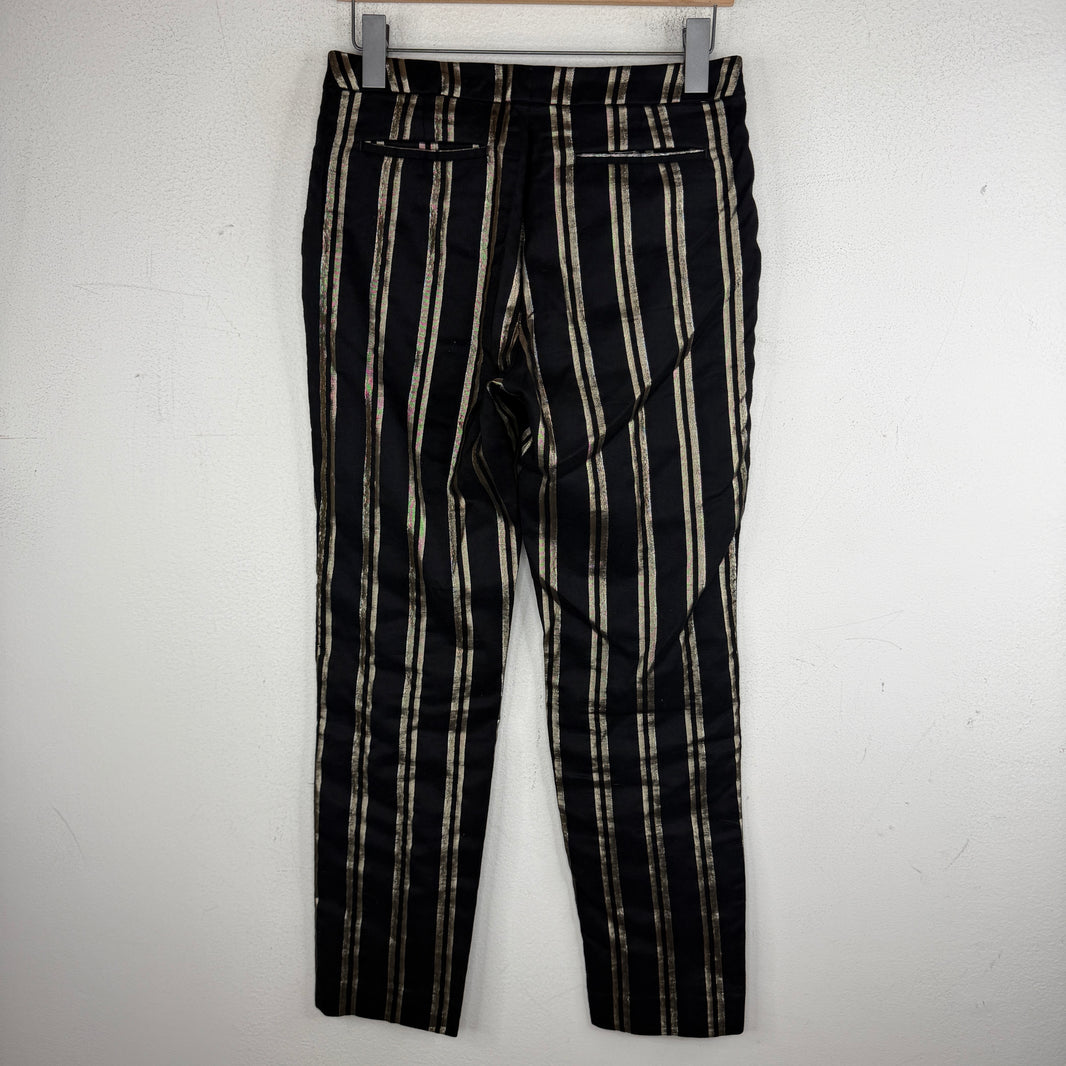 Dries Van Noten Wool Striped Trousers