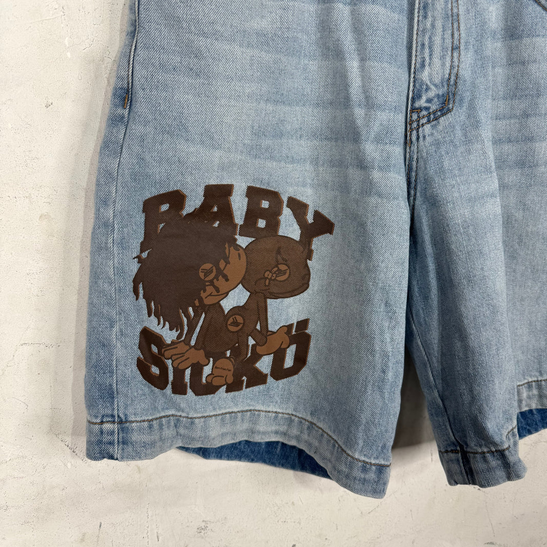 Sicko Baby Sicko Jean Shorts