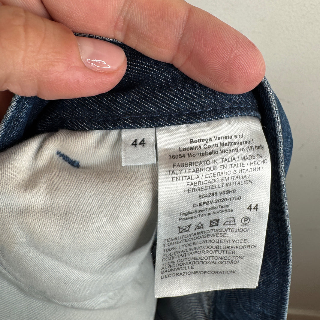 Bottega Veneta Salon 1 Contrast Stitch Pants