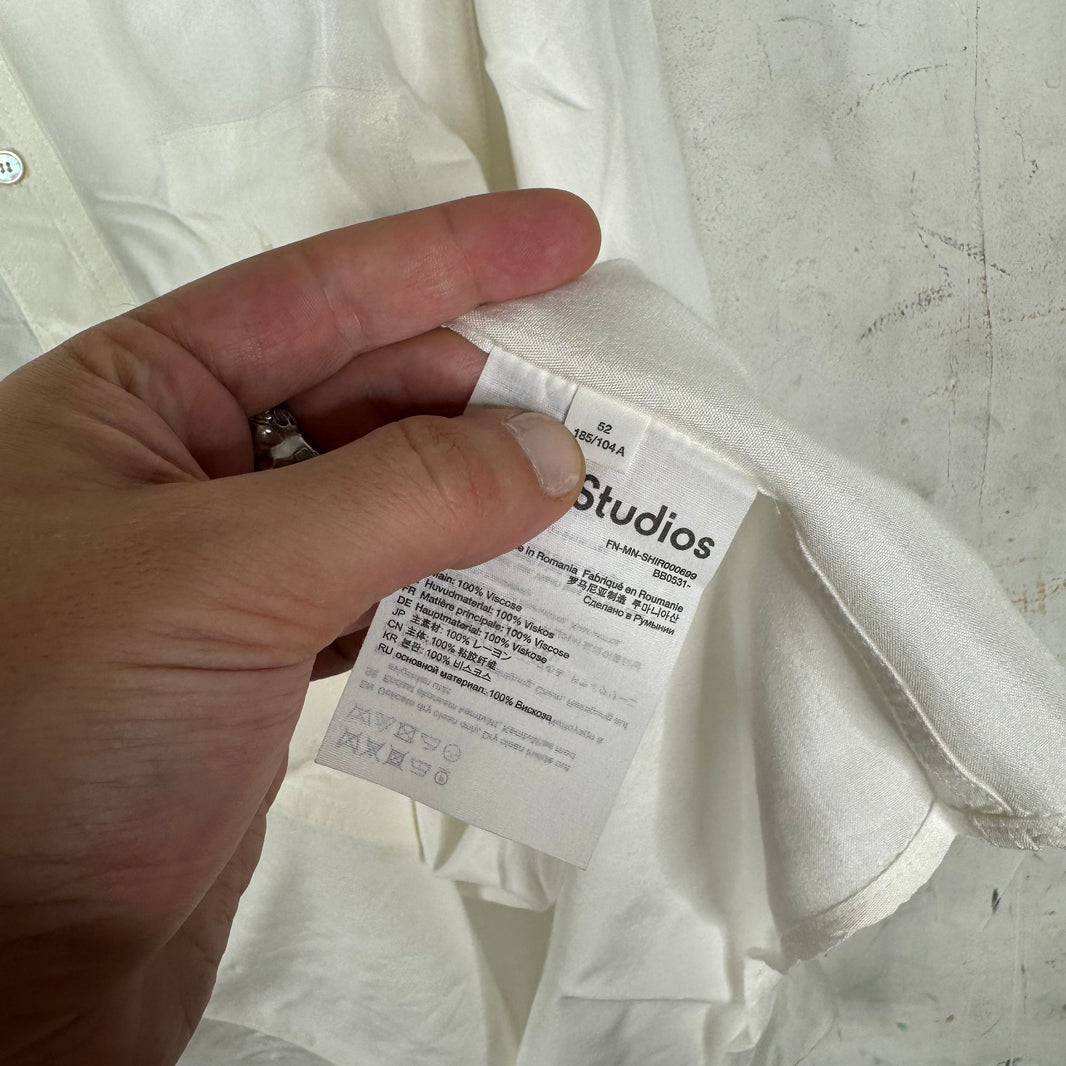 Acne Studios Sandrok Fluid Western Shirt