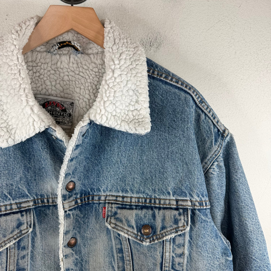 Vintage Shearling Levi's Trucker Jacket