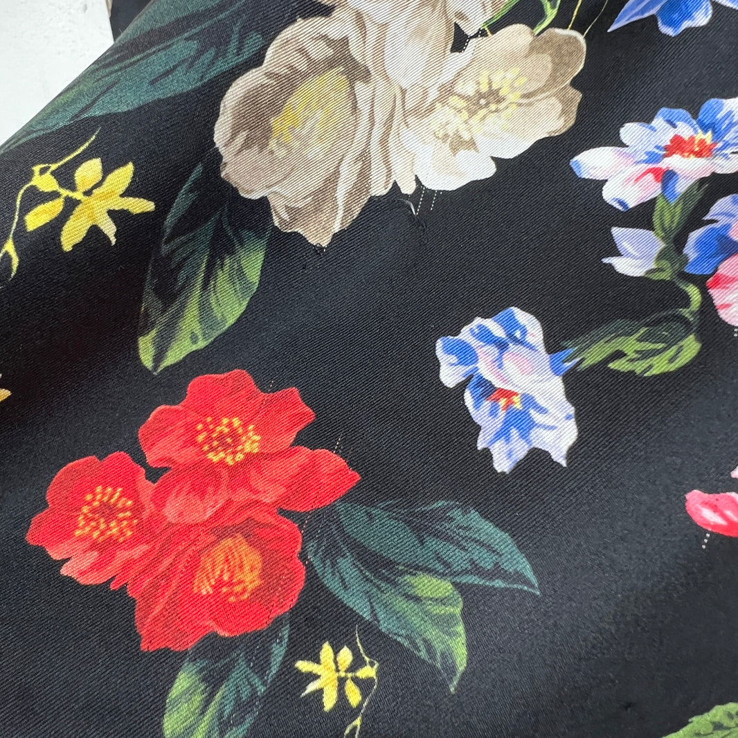 Dolce & Gabbana Floral Silk Shorts