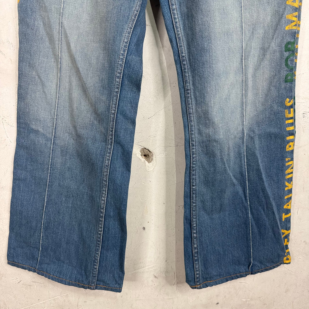 Kapital Stencil Printed Jeans