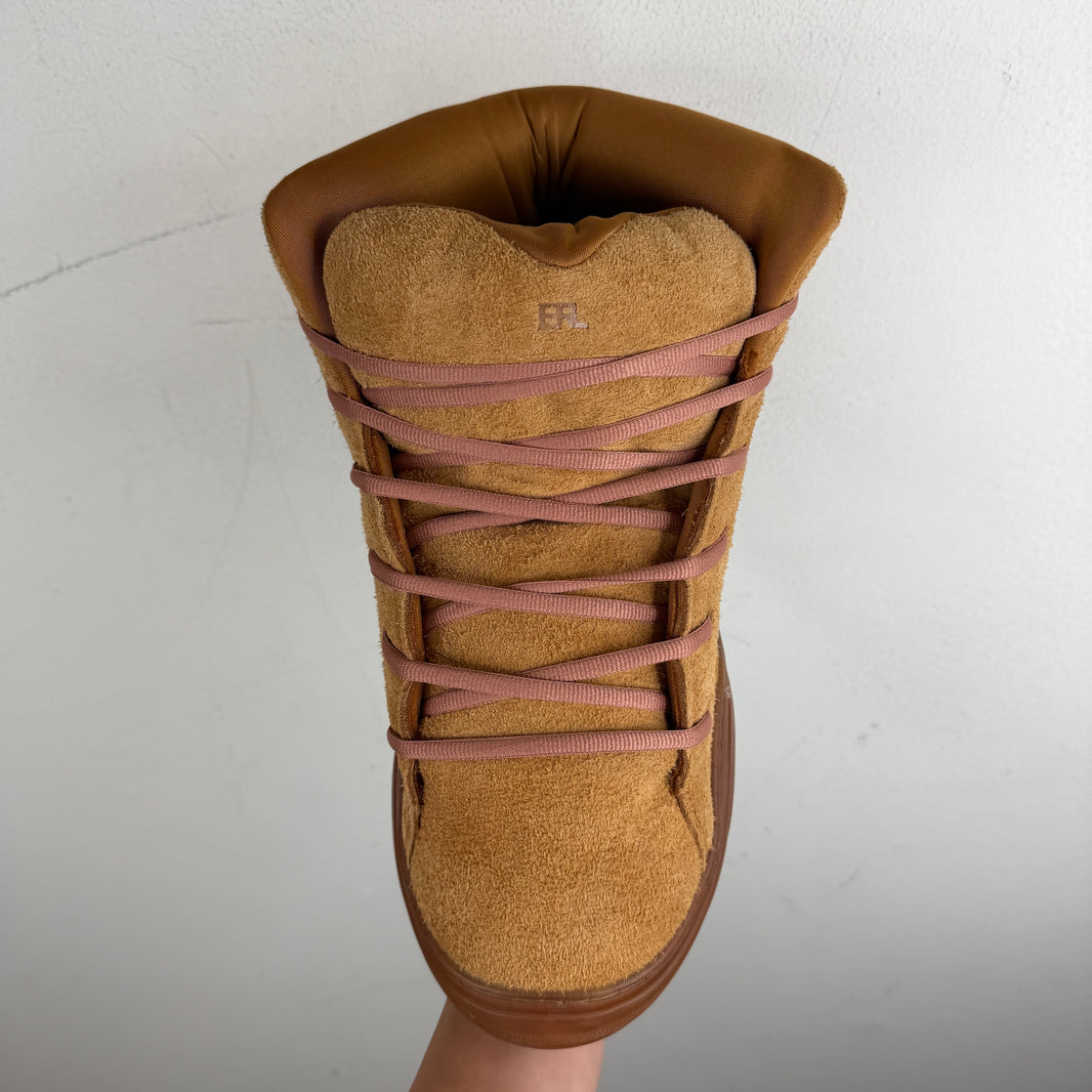 ERL Tan Hightop Vamp Sneaker