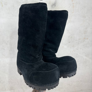 Balenciaga Suede Alaska High Boots