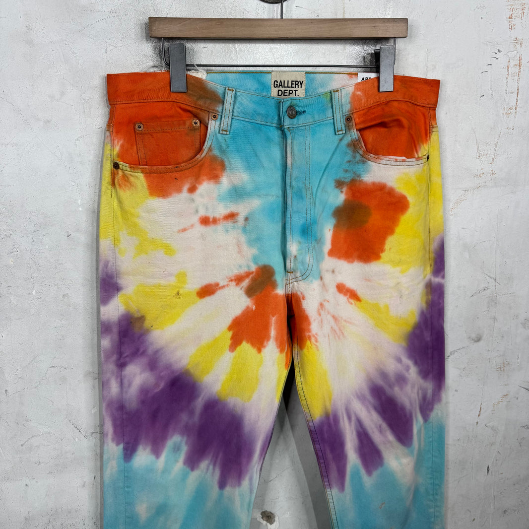 Gallery Dept Tie Dye Levi's Jeans