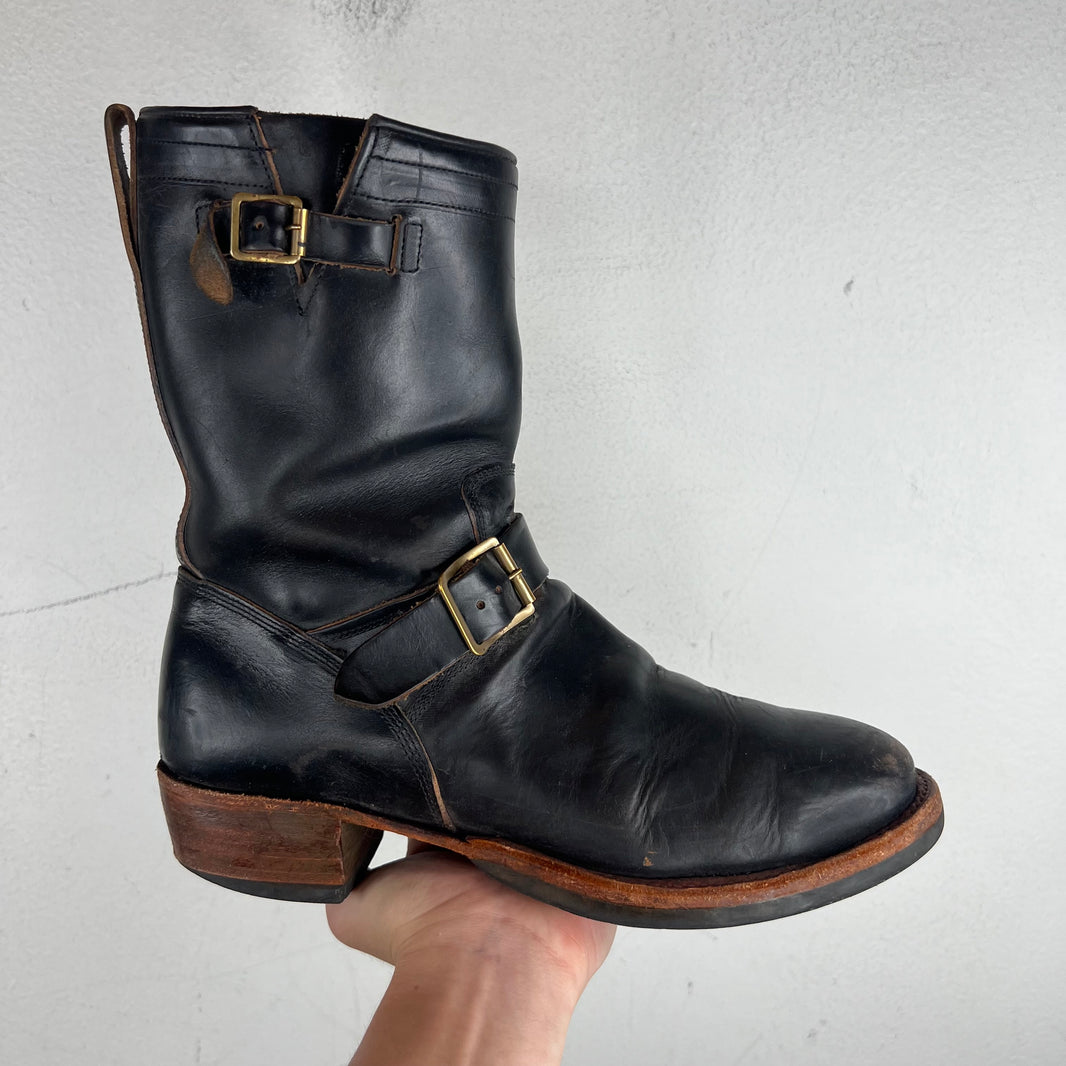 RRL Leather Miller Boots