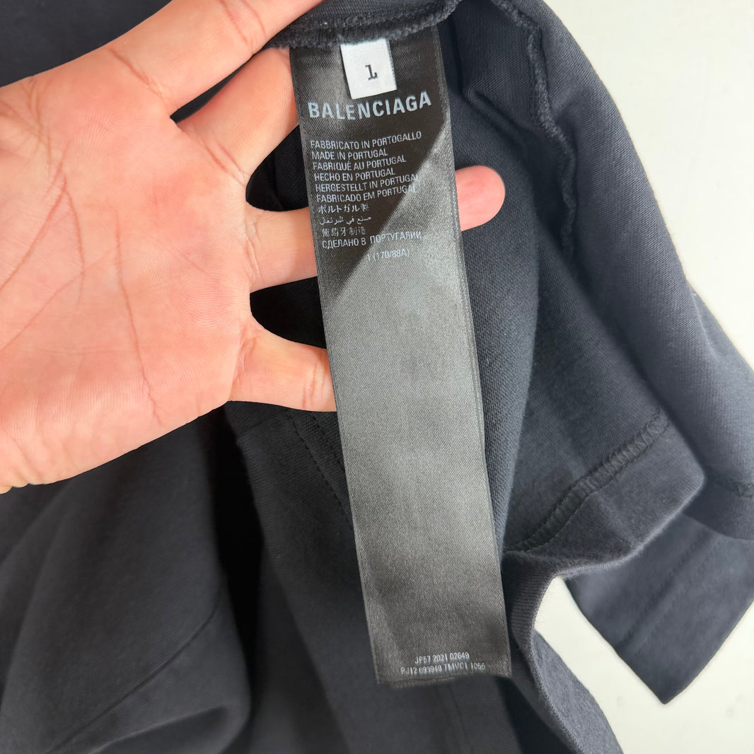Balenciaga Back Tab LS T-Shirt