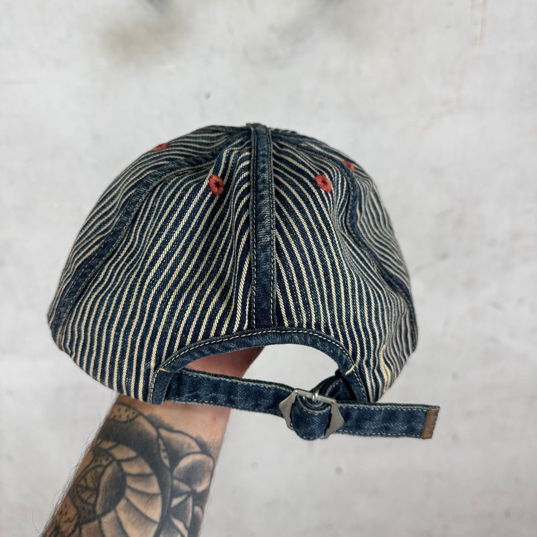 Kapital Hickory Stripe Sleep Floppy Hat
