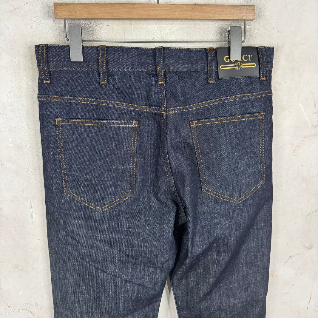 Gucci BNWT Plain Raw Denim Jeans