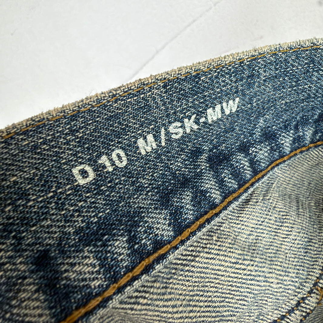 Saint Laurent Selvedge D10 Distressed Jeans