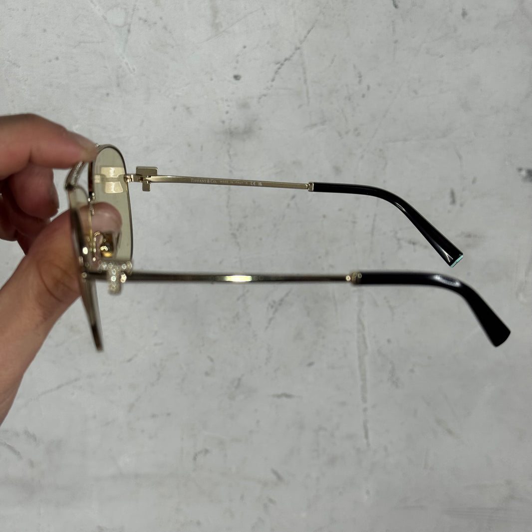 Tiffany & Co Crystal Aviator Sunglasses
