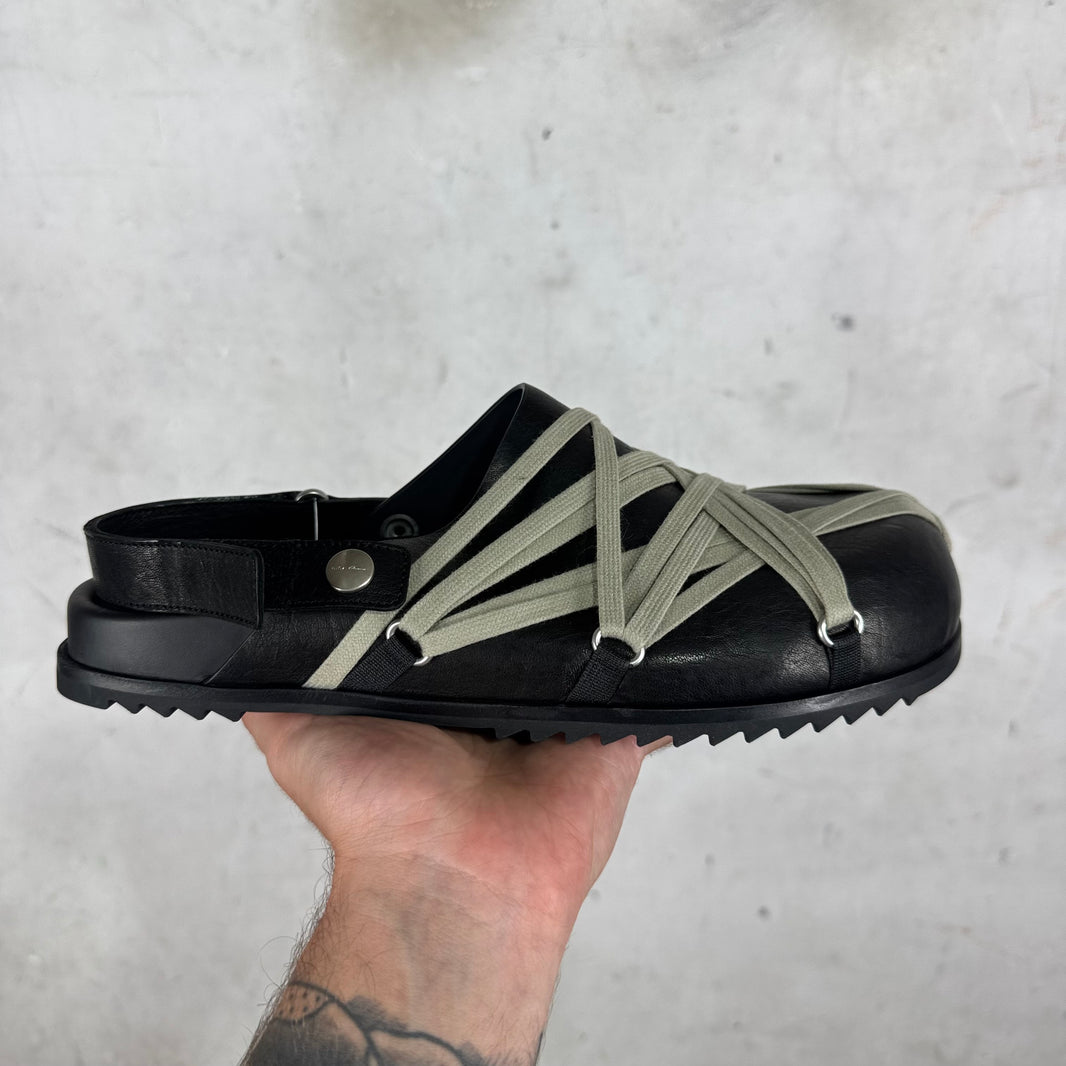 Rick Owens Overlaced Granola Mules