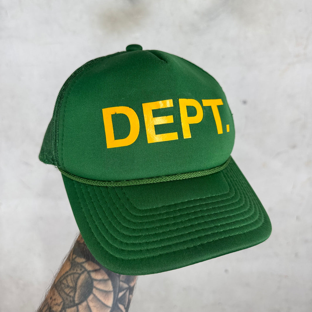 Gallery Dept Green Trucker Hat