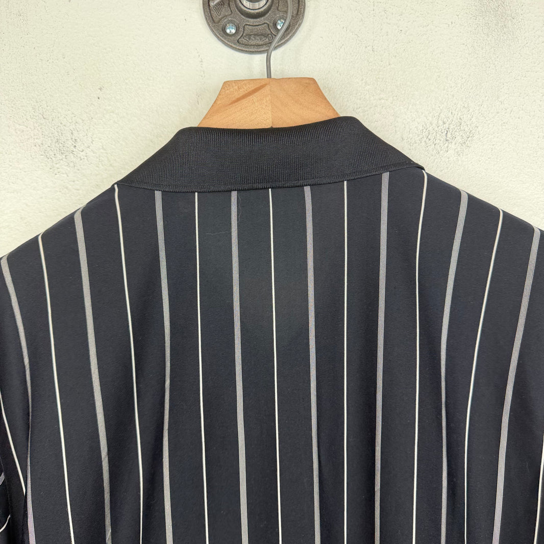 YSL Vintage Striped Polo Shirt
