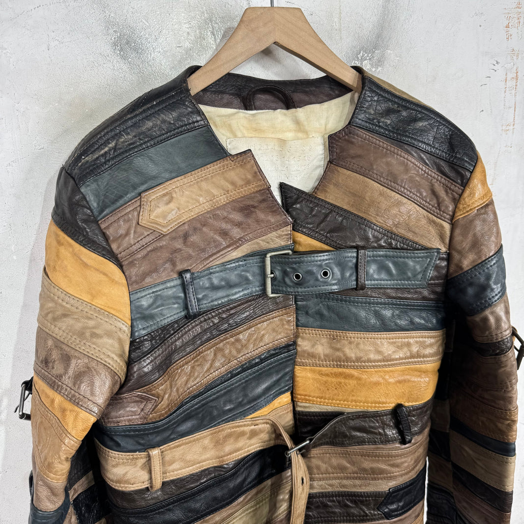 Margiela x H&M Leather Belt Jacket