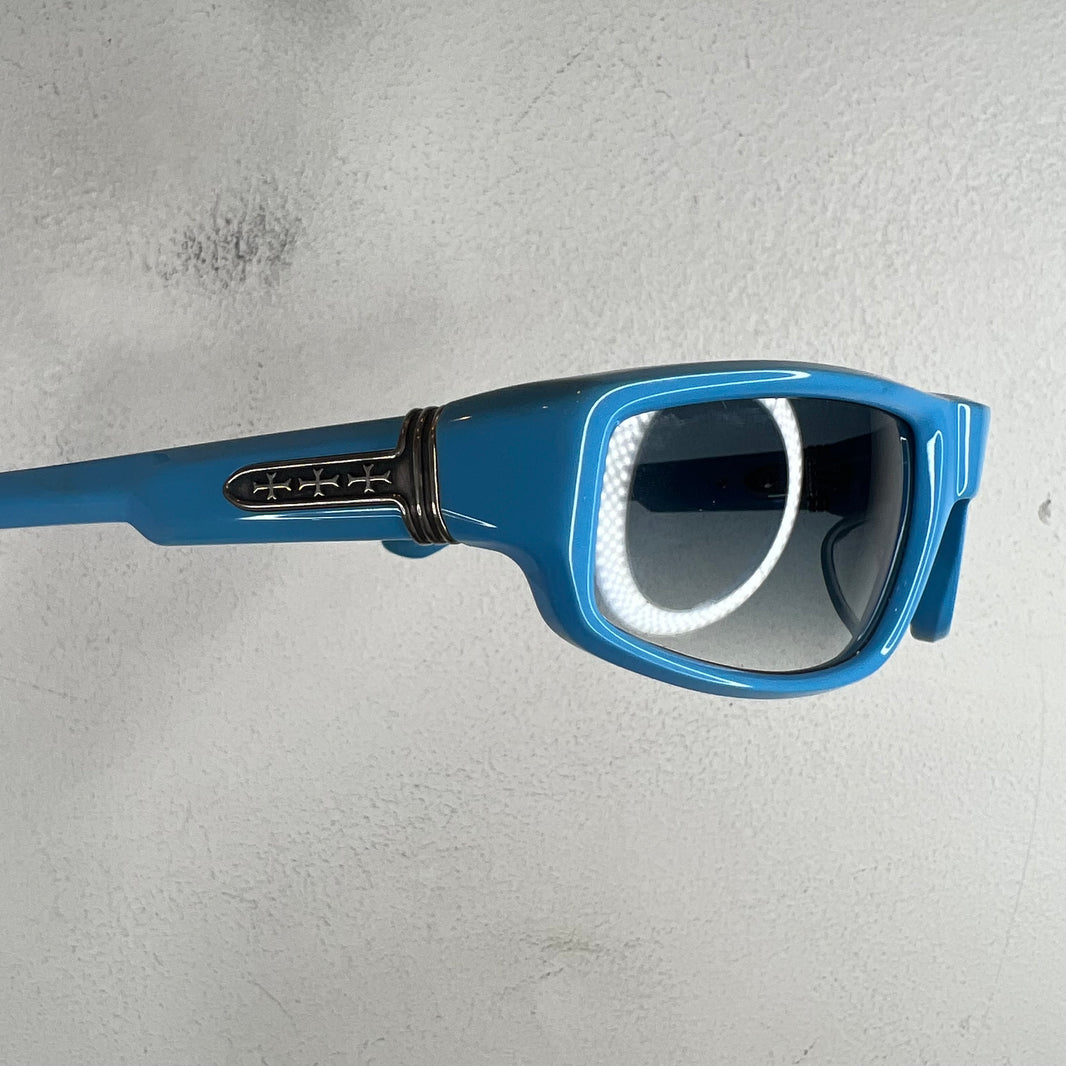 Chrome Hearts Blue T. Hutch Sunglasses