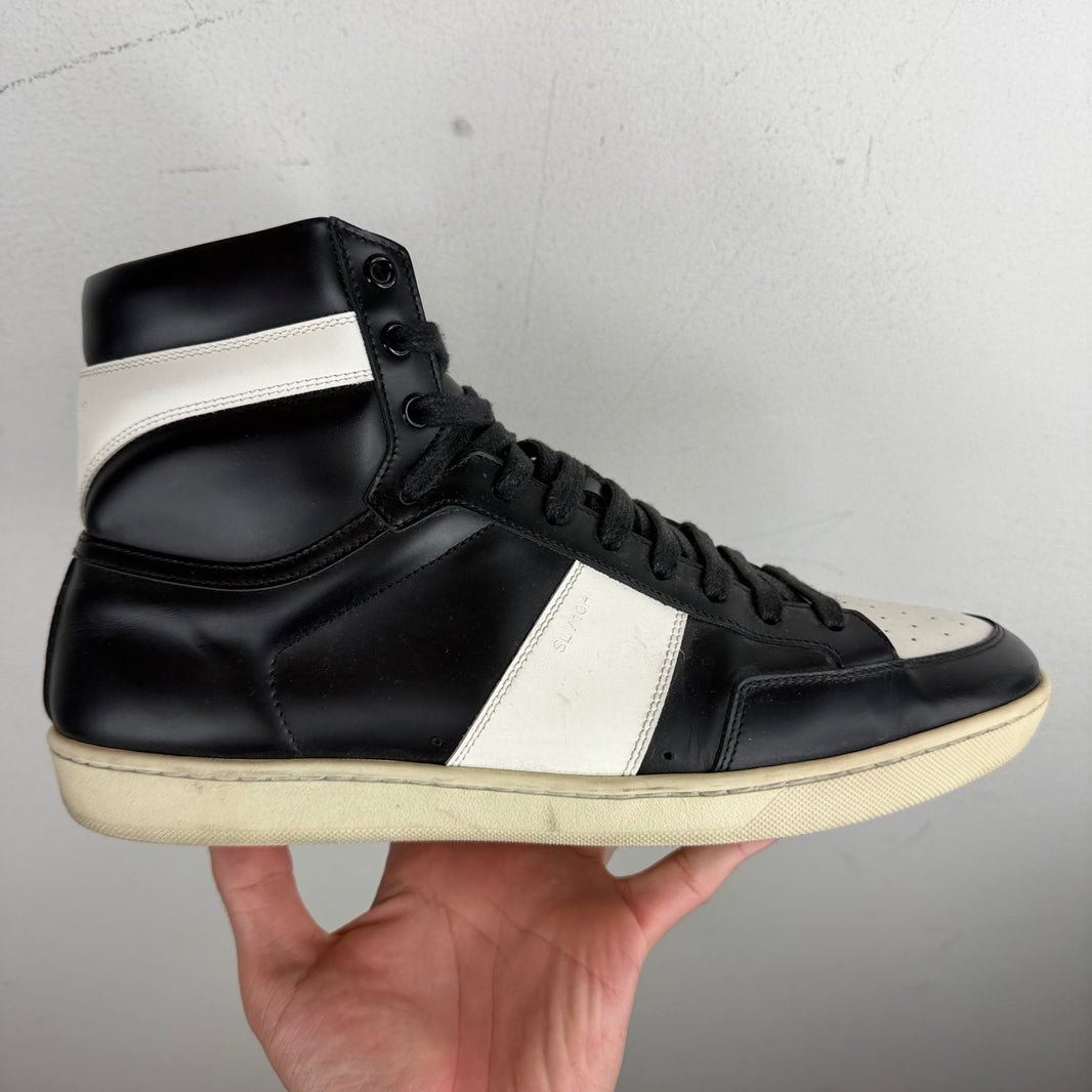 Saint Laurent Black/White SL-10H Sneakers