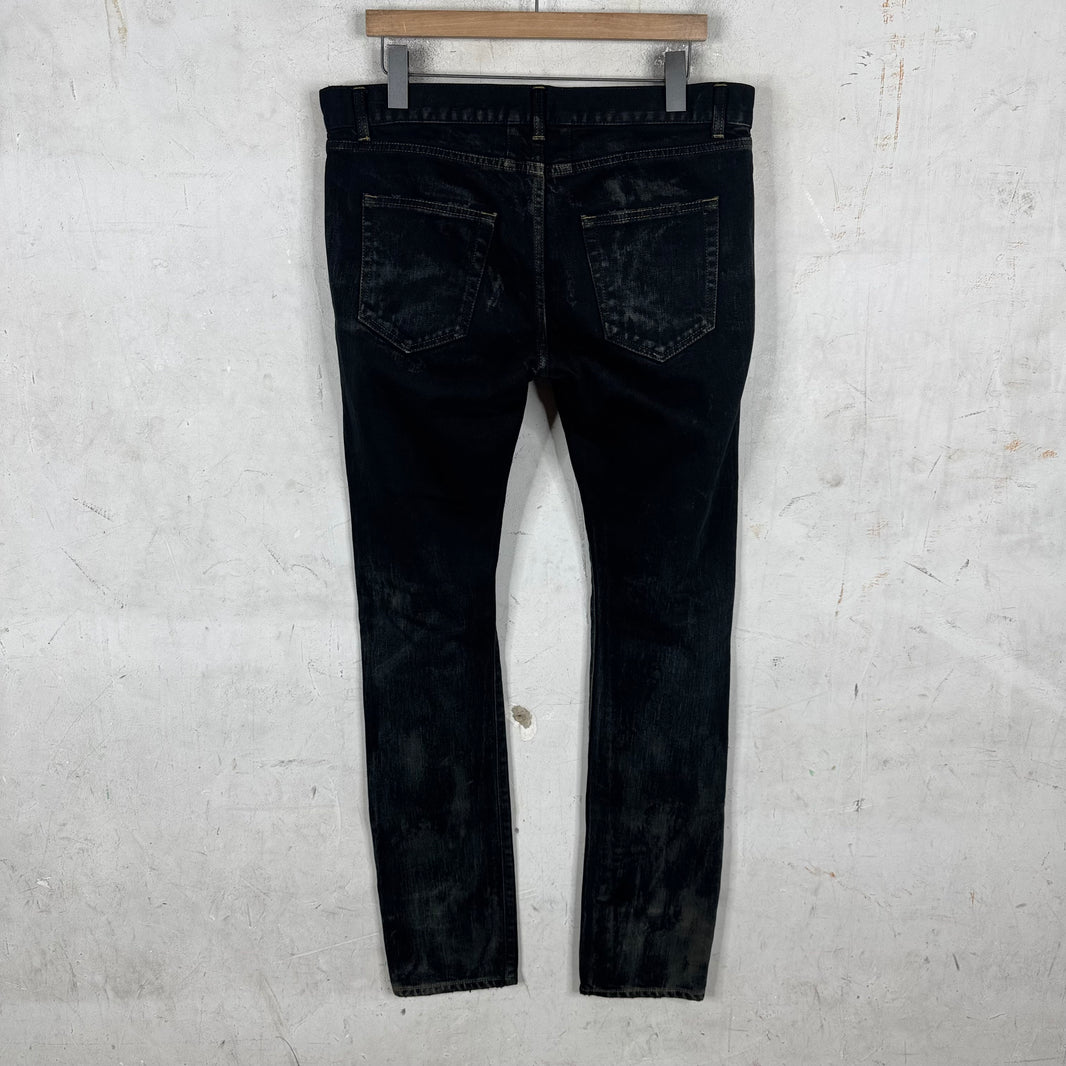 Saint Laurent D02 Oil Spill Jeans