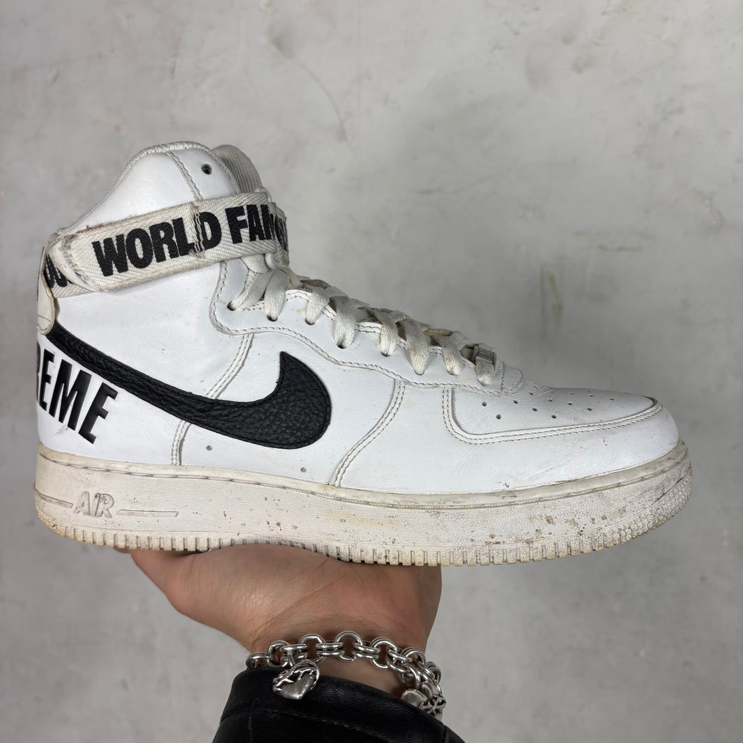 Supreme x Nike White Air Force 1 Highs