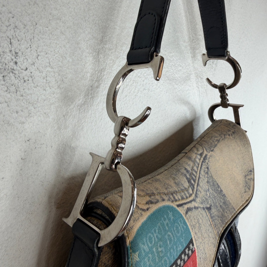 Dior 2001 Saddle Speedway Bag