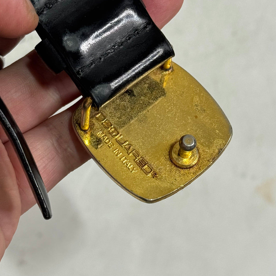 Dsquared Crest Buckle Belt