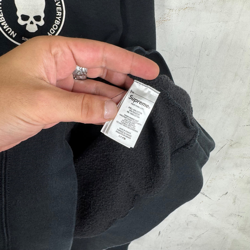 Supreme x Number Nine Skull Logo Hoodie