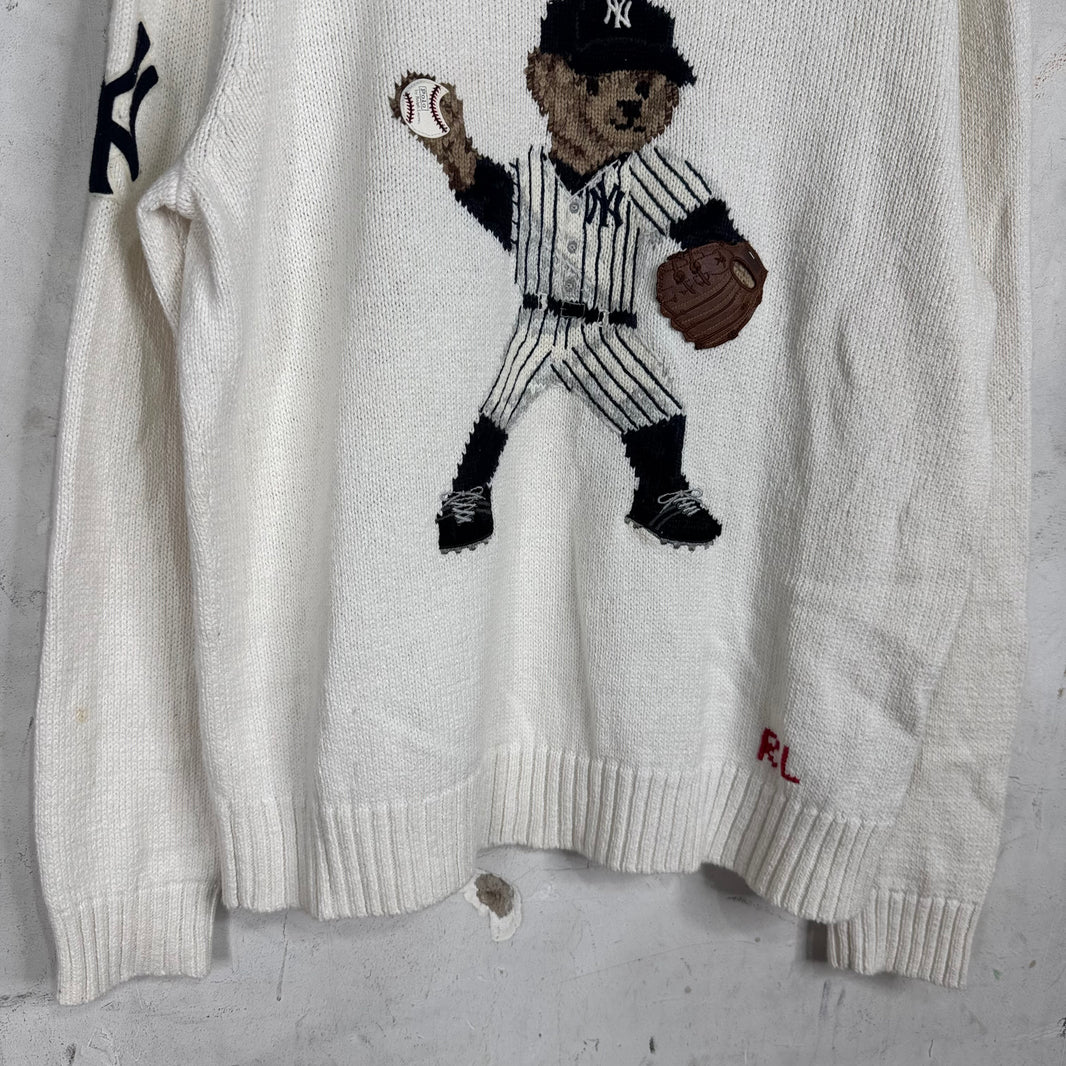 Ralph Lauren Yankees Bear Sweater