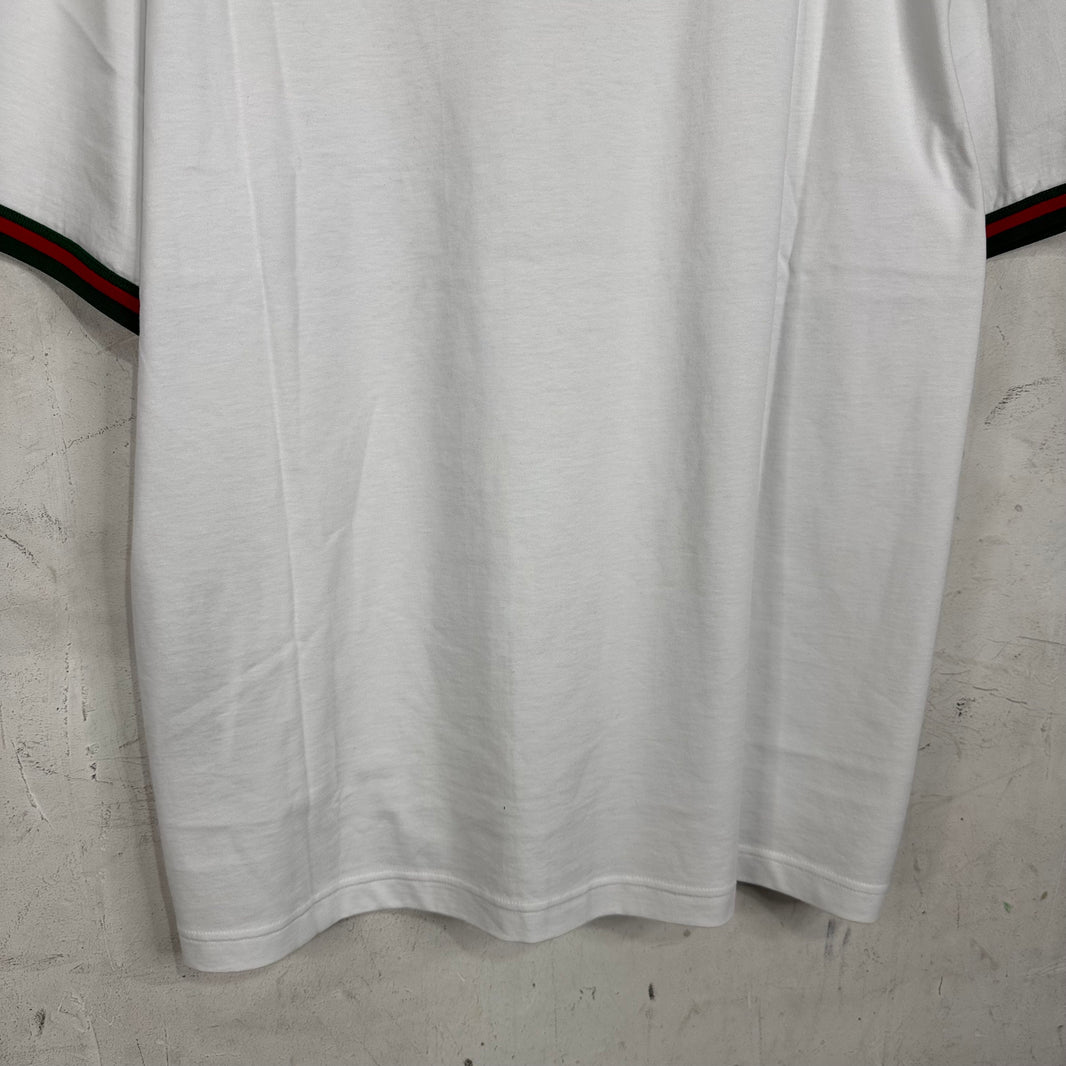 Gucci Webbed Ringer T-Shirt