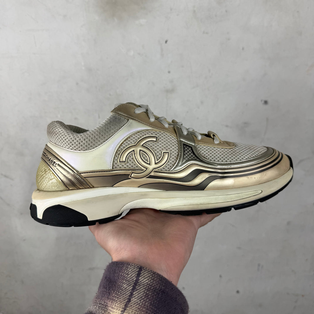 Chanel CC Runner Gold Laminate