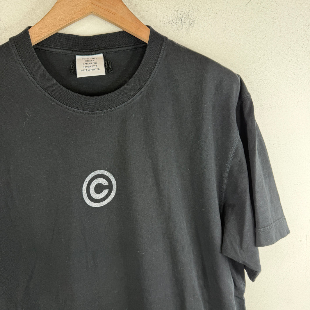 Vetements Copyright T-Shirt