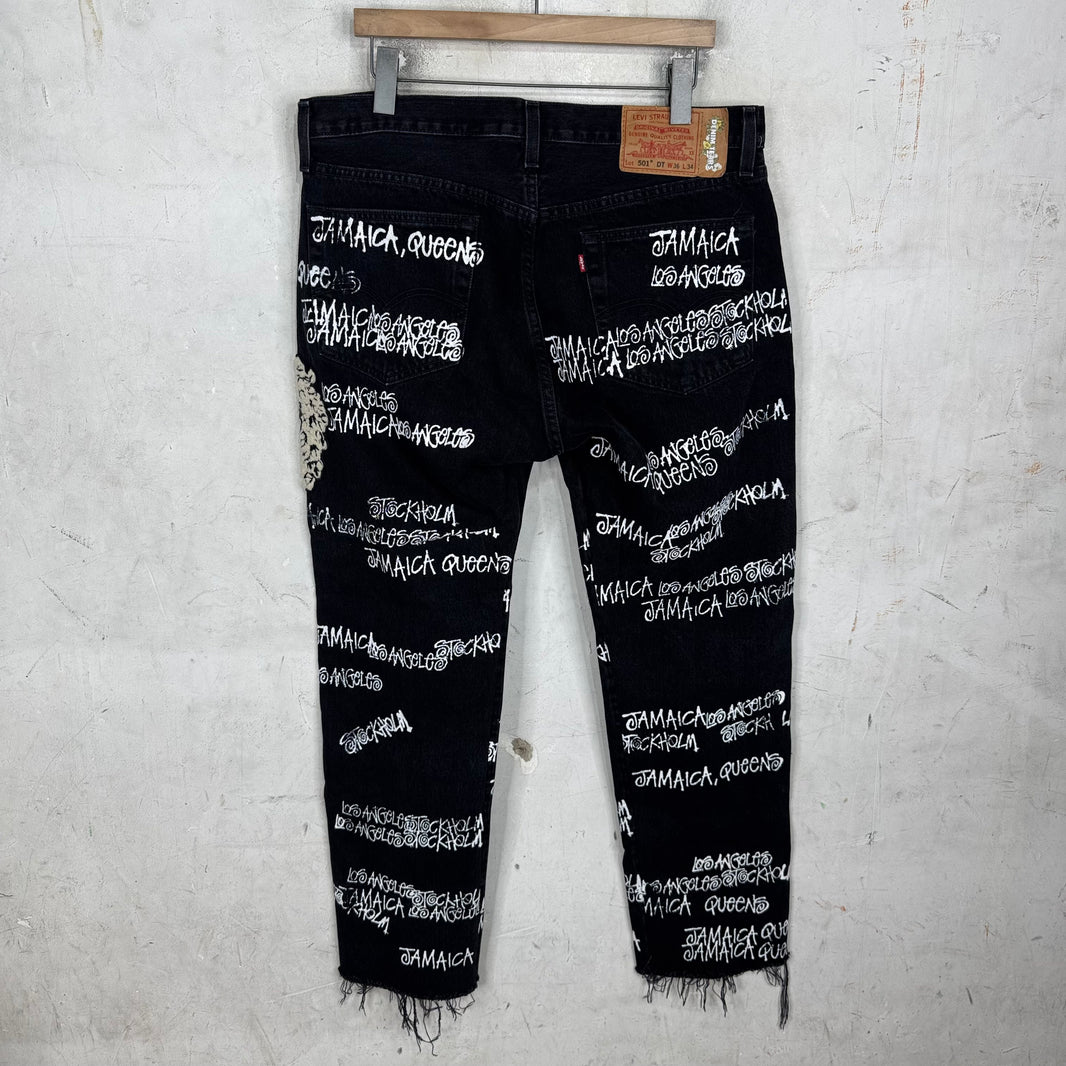 Denim Tears x Levis Our Legacy Patch Jeans