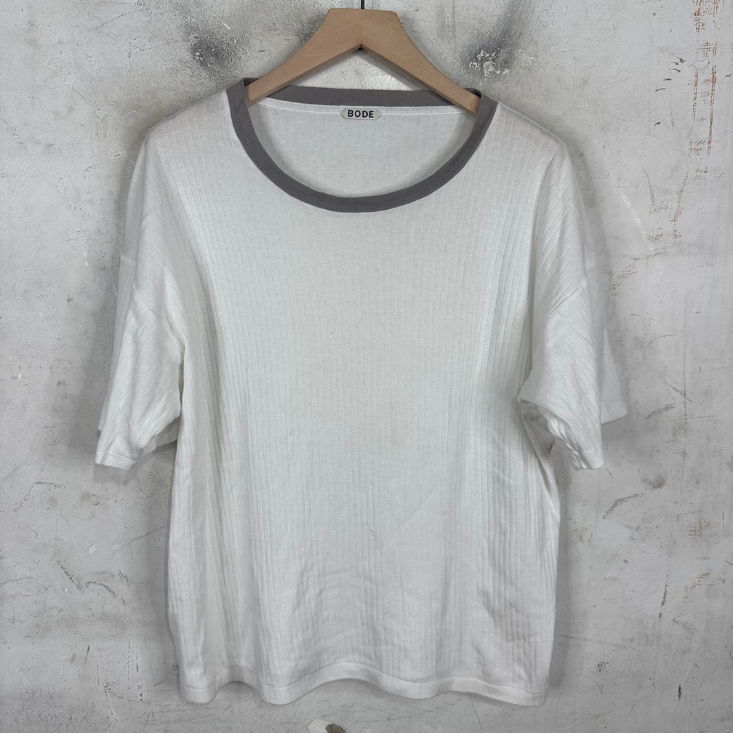 Bode Ribbed Boxy T-Shirt