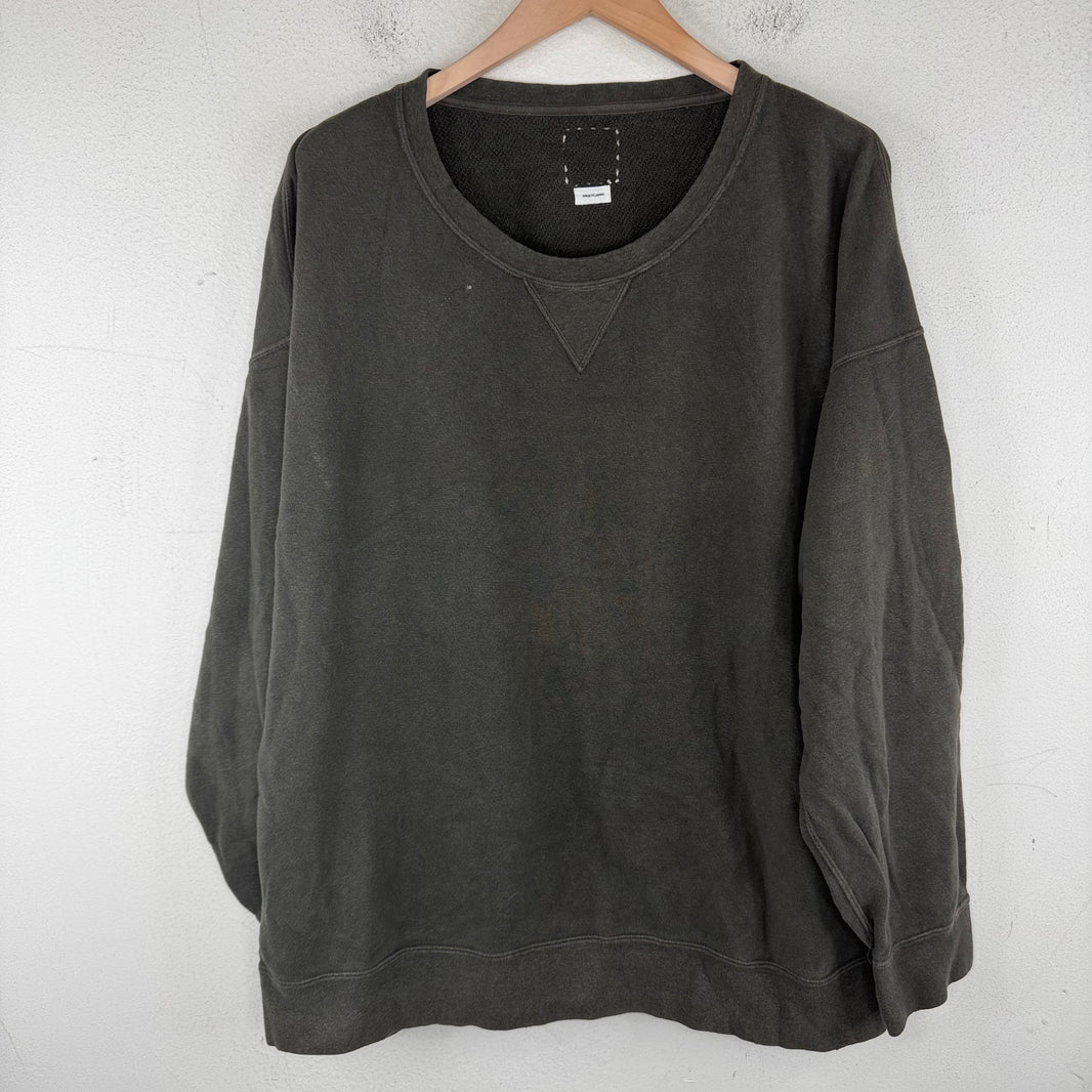 Visvim Olive Jumbo Crewneck