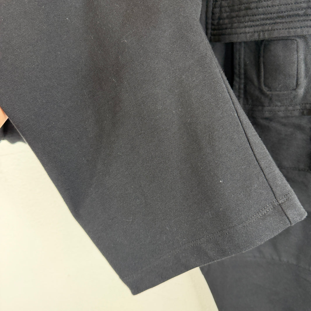 DRKSHDW Black Creatch Capri Pants