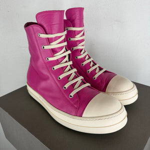 Rick Owens Hot Pink Leather Ramones