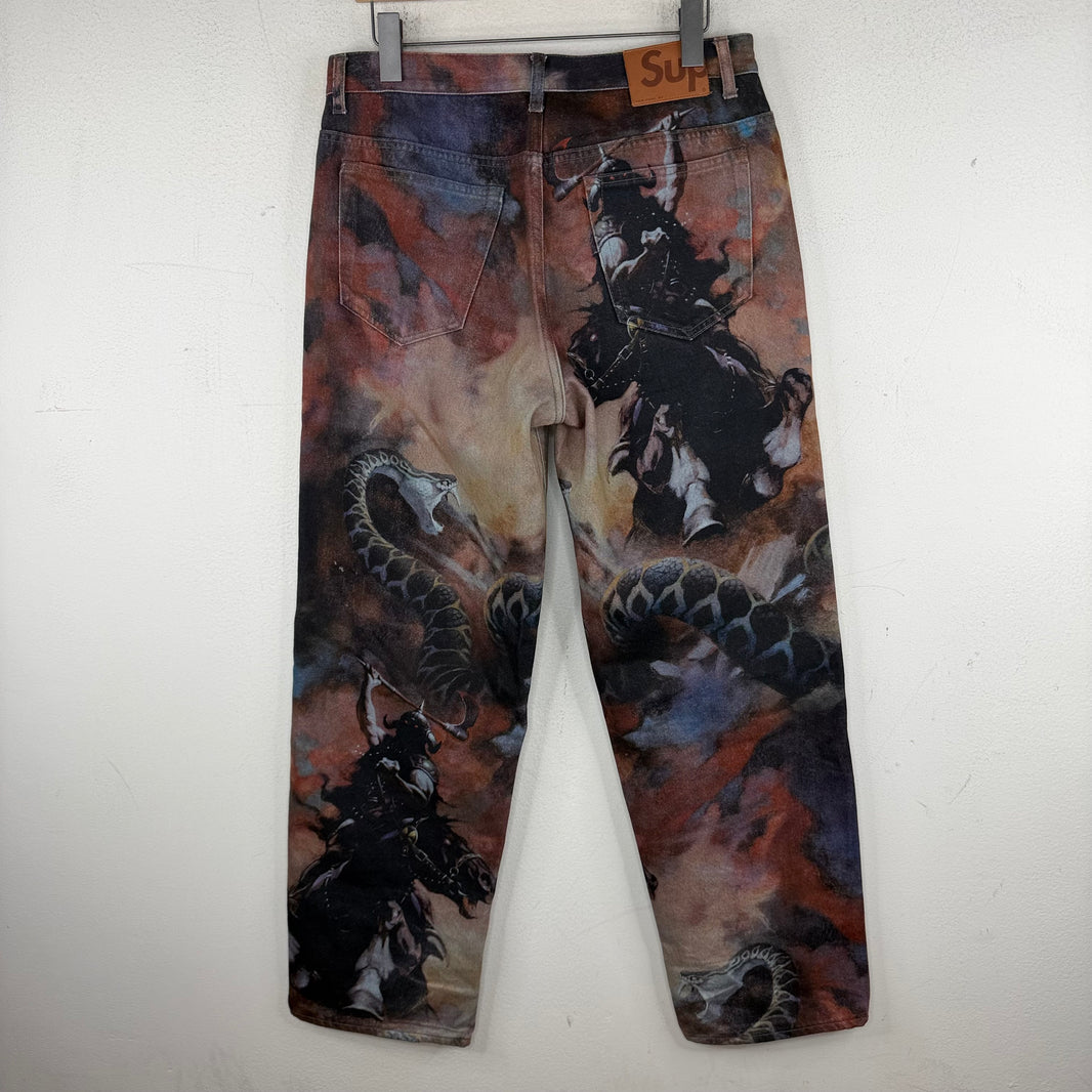 Supreme Frazetta Baggy Jeans