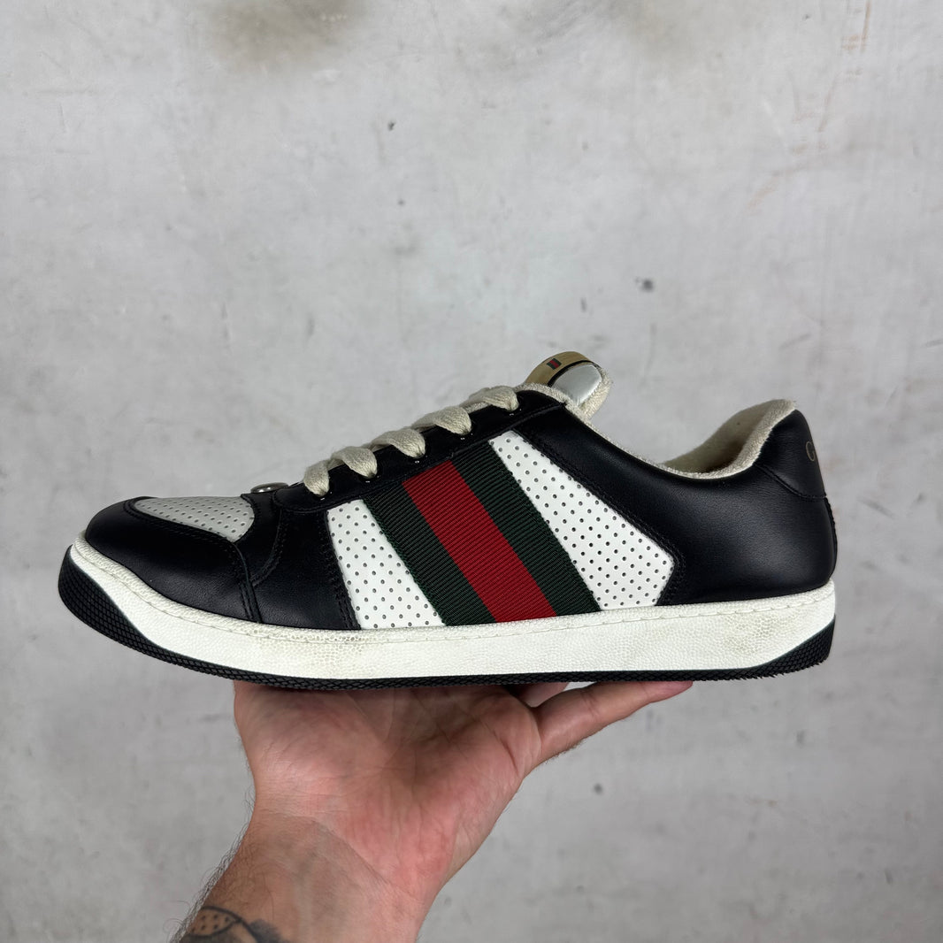 Gucci Black Screener Sneakers